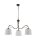 Suspension Gris Marron LOCOLA Lampe de salle &agrave; manger