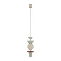 Pendelleuchte Beige Terrakotta Modern GU10 Ø12 cm...