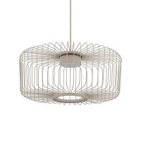 Pendelleuchte Downlight Beige GX53 Ø38 cm Modern rund