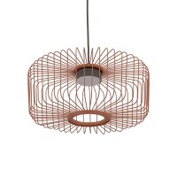 Pendelleuchte Downlight Terrakotta GX53 Ø38 cm rund