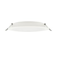 LED Einbauspot blendarm Weiß 3000K B:19,5 cm rund