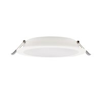 LED Einbaustrahler blendarm Weiß 3000K B:17 cm rund