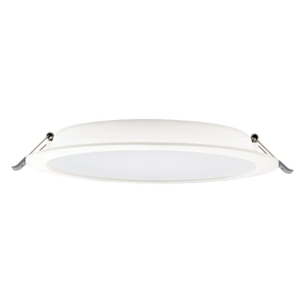 LED Einbauspot Weiß 3000K warmweiß L:22 cm Modern rund