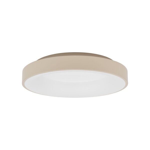 LED Deckenleuchte Beige 4000K Ø48 cm Modern rund