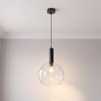 H&auml;ngelampe LYSITOS Glas &Oslash;30cm Kugel Retro K&uuml;che