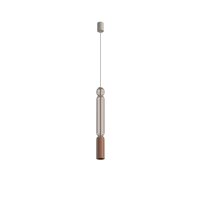 Pendelleuchte Beige Terrakotta Stahl GU10 Ø6,5 cm...