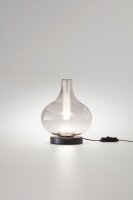 LED Tischleuchte Rauchglas 2700/3000/4000K Schwarz