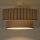 Deckenlampe Stoff Leinen Metall Beige Weiß Ø45,5 cm E27