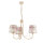 Kronleuchter floral Shabby Lampe Esstisch CRINE
