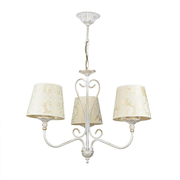 Kronleuchter GANARA in Shabby Gold Barock Motiv