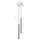 Hängelampe Stahl Taupe 2-flammig G9 rund Ø15cm wohnlich