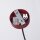 Hängelampe Stahl Burgund Modern G9 Ø2,5cm rund wohnlich