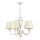 Shabby Kronleuchter in Gold Ecru Ø64cm GANARA