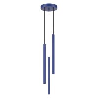 Pendelleuchte Stahl Ultramarin 3-flammig G9 Ø20 cm...