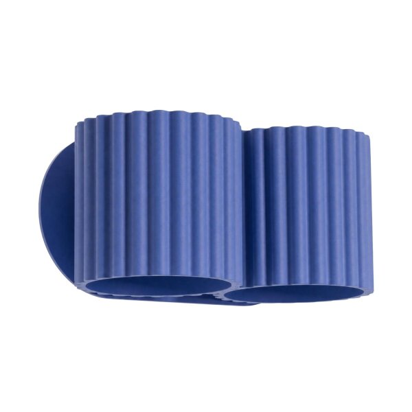 Wandleuchte Up Down Aluminium Ultramarin G9 T:12cm