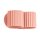 Wandlampe Up Down Aluminium Pfirsich 2-flammig G9 12cm