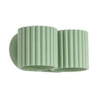 Wandlampe Up Down indirekt Aluminium Salbei G9 B:21cm