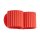 Wandlampe Up Down indirekt Aluminium Rot G9 H:10cm