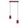 Pendelleuchte Glas Aluminium Ultramarin G9 L:33,5cm