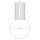 Deckenleuchte Glas Aluminium Rot G9 IP44 H:21 cm Modern