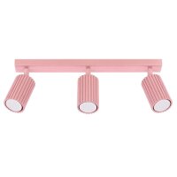 Deckenspot schwenkbar drehbar Aluminium Rosa GU10 45cm