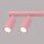 Deckenspot schwenkbar drehbar Aluminium Rosa GU10 117cm