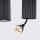 Hängelampe höhenverstellbar Aluminium Schwarz GU10 81cm