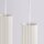 Hängelampe höhenverstellbar Aluminium Beige GU10 L:81cm