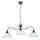 Suspension en brun antique L:74cm Lampe de table à manger