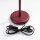 Tischlampe schwenkbar Aluminium Burgund GU10 H:43cm