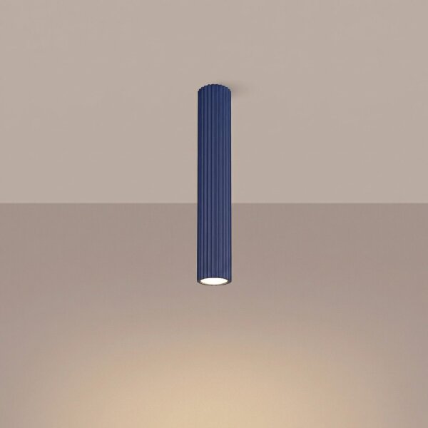 Deckenlampe Aluminium Ultramarin GU10 B:6,5cm rund