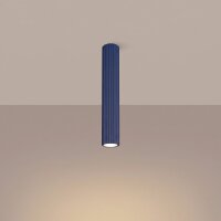 Deckenlampe Aluminium Ultramarin GU10 B:6,5cm rund