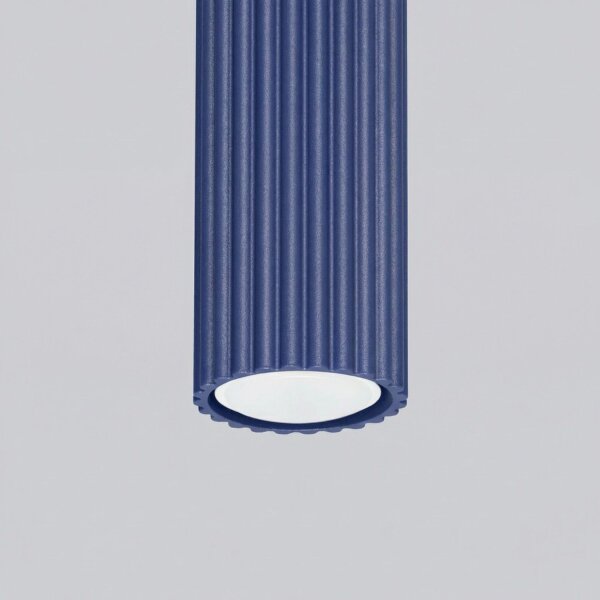 Deckenlampe Aluminium Ultramarin GU10 B:6,5 cm rund