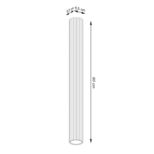Deckenlampe Aluminium Ultramarin GU10 B:6,5 cm rund