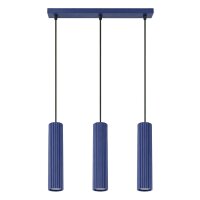 Hängelampe verstellbar Aluminium Ultramarin GU10 L:45cm