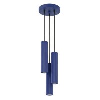 Hängelampe verstellbar Aluminium Ultramarin GU10 19,5cm