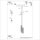 Hängelampe verstellbar Aluminium Ultramarin GU10 19,5cm