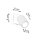 Wandlampe schwenkbar Aluminium Ultramarin GU10 H:16cm