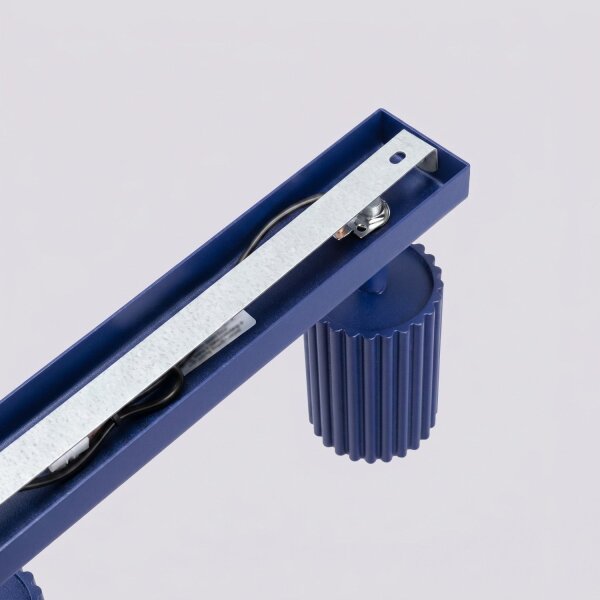 Deckenspot schwenkbar Aluminium Ultramarin GU10 117cm