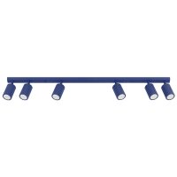 Deckenspot schwenkbar Aluminium Ultramarin GU10 117cm