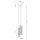 Hängelampe höhenverstellbar Aluminium Gelb GU10 19,5cm