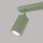 Deckenspot schwenkbar Aluminium Salbei GU10 L:30cm