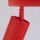 Deckenspot schwenkbar drehbar Aluminium Rot GU10 L:45cm