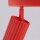 Deckenspot schwenkbar drehbar Aluminium Rot GU10 117cm