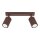 Deckenspot schwenkbar drehbar Aluminium Braun GU10 30cm