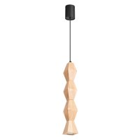 Hängelampe Holz Schwarz Skandinavisch GU10...