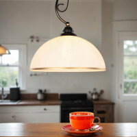Lampe à suspendre en verre Ø30cm Lampe...