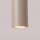Pendelleuchte Stahl Taupe Modern 3-flammig GU10 L:45 cm