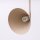 Wandlampe Stahl Taupe Schalter Stecker E14 H:30 cm
