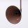 Wandlampe Stahl Braun Schalter Stecker E14 B:14 cm